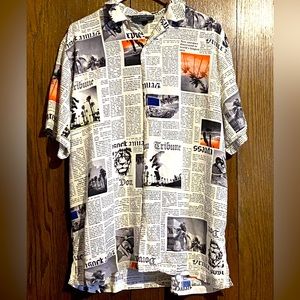 No Boundaries button down shirt.